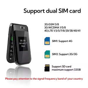 กูเกิ้ลแอนดรอยด์4G 3GB + 32GB กล้องคู่ Q3มินิทัชสกรีนราคาถูกคีย์บอร์ดขนาดกะทัดรัดยอดนิยมมีกระเป๋าใส่โทรศัพท์พับได้สะดวก - Product Image 3