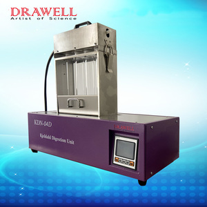 เตาเผาแบบดิจิตอลสำหรับการย่อยสลายอาหาร รุ่น DW-KDN-D ซีรีส์ ของ Drawell  แบบ 4 ถึง 20 ช่อง สำหรับทดสอบไนโตรเจน คีลดัล โปรตีนในดินทางการเกษตร - Product Image 1