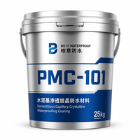 Solution d'étanchéité capillaire cristalline pour ciment PMC-101 pour une scellure permanente