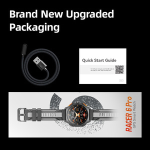 Montre connectée RACER 6 Pro avec GPS, altimètre, baromètre, analyse du sommeil par IA, étanchéité 5ATM, batterie grande capacité 500mAh, ODM - Product Image 3