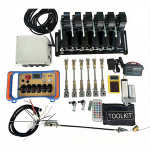 Télécommande radio avec 6 poussoirs, télécommande hydraulique sans fil proportionnelle avec 6 fonctions pour grue à tour Hiab 12v 24v - Product Image 2