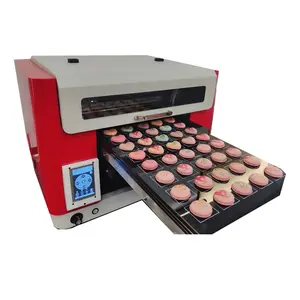 Impressora De Alimentos Comestíveis baratos a3 Decorações De Bolo Macaron Chocolate Marshmallow Impressora Impressoras De Bolo De Aniversário Máquina
