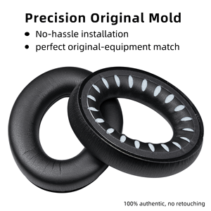 Almohadillas de Repuesto de Cuero CORBORS para Auriculares Inalámbricos QuietComfort 45 (QC45) QuietComfort SE (QC SE) - Suaves - Product Image 3