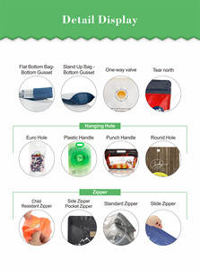 Bolsa Doypack Personalizada con Cierre, de Aluminio de Grado Alimenticio, Alta Barrera, para Comida para Mascotas, Snacks y <span class=keywords><strong>Especias</strong></span> - Product Image 4