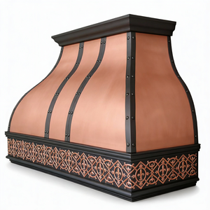 <span class=keywords><strong>Hotte</strong></span> de cuisine en cuivre architecturale sur mesure pour les cuisines de villas de luxe - Product Image 2