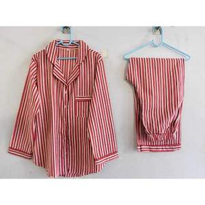 Women Two Piece Pajama Set Floral Print 100% Cotton Long Sleeve Shirt and <b>Pants</b> Soft Breathable Summer Nightwear - Product Image 2