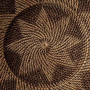 Décoration murale côtière rustique moderne Buana petit art tissé à la main pour accrocher pour les vacances de Noël - Product Image 1