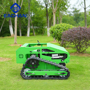 Tondeuse à gazon télécommandée mini 550 mm à chenilles en caoutchouc pour l'agriculture et le jardinage, prix abordable - Product Image 4