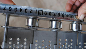 Gıda sınıfı isıya dayanıklı paslanmaz çelik yonga konveyör bant zinciri delikli konveyör zincirleri - Product Image 4