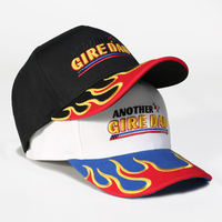 Gorra Deportiva de Sarga de Algodón de 5 Paneles de Alta Calidad Personalizada OEM, Logotipo Bordado en 3D, Visera Curva, Gorra de Béisbol Azul