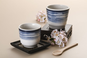 Tasses à thé réutilisables de mélamine d'épaisseur en plastique empilable imprimée de bon sentiment de main - Product Image 3