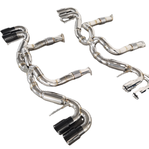 Sistema de Escape Catback Vortex Performance para Chevrolet CORVETTE C8 2019-2023, Tubo Recto, Valvetronic, Silenciador Catback de Acero Inoxidable 304 - Product Image 1