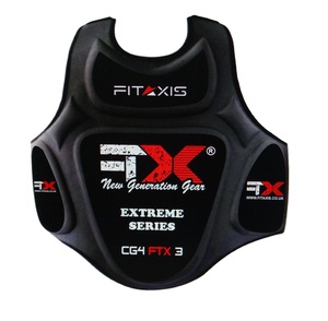 Protetor de corpo para peito boxe, mma, artes marciais, luta, treinamento, barriga, boxe, equipamento de boxe