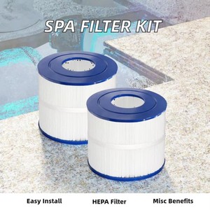 Système de filtration de <span class=keywords><strong>piscine</strong></span> PUREZA BC-502, longueur 8 pouces, filtre plissé lavable pour <span class=keywords><strong>piscine</strong></span>, compatible avec 6CH-502 PAS50SV-F2M FC-0311 - Product Image 5