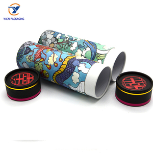 Sang Trọng Phân Hủy Sinh Học Xi Lanh Hộp Cho Thực Phẩm Mỹ Phẩm Tinh Dầu Nước Hoa Các Tông Giấy Bao Bì Ống Cho Các Mặt Hàng Lỏng Lẻo - Product Image 6