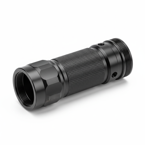 Linterna personalizada Carcasa <span class=keywords><strong>de</strong></span> metal Precisión CNC Mecanizado <span class=keywords><strong>de</strong></span> piezas Linterna Carcasa <span class=keywords><strong>de</strong></span> metal Mecanizado CNC - Product Image 2