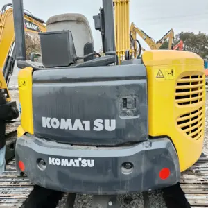 Harga Murah Kualitas bagus Komatsu PC50MR ekskavator bekas Jepang 5ton ekskavator perayap mini