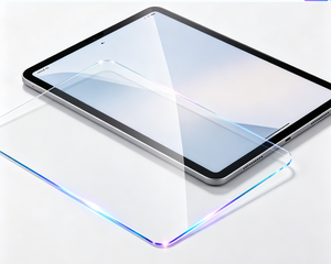 ฟิล์มกระจกนิรภัยแบบใส HD 9H ป้องกันรอยขีดข่วน กันน้ำ 2.5D สำหรับ iPad 10/10.2/Pro/11/13 10.9/12.9 นิ้ว หนา 0.33 มม. - Product Image 1