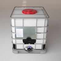 Usine 155mm 225mm IBC Tote Cap Couvercle En Plastique Couvercle À Vis Ouverture Avec Trou pour 1000L IBC Tote