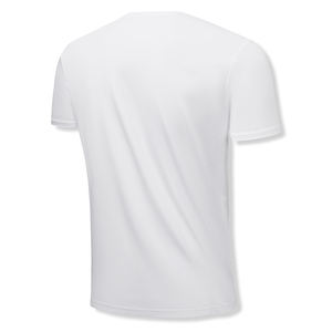 T-shirt da uomo personalizzabile in poliestere 100% ecologico, tinta unita, lavorato a maglia, anti-piega, ad asciugatura rapida, <span class=keywords><strong>per</strong></span> <span class=keywords><strong>sport</strong></span> e tempo libero, Collezione 2026 - Product Image 4