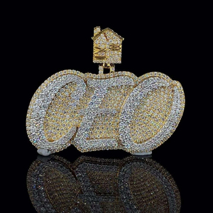 สร้อยคอเสน่ห์เพชรมอยส์ซอไนต์แวววาวสง่างามดีไซน์ไร้กาลเวลาเหมาะสำหรับใส่ตอนเย็นแฟชั่นประจำวันหรือเป็นของขวัญ - Product Image 1