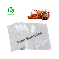 Sac d'aluminisation aseptique personnalisable 3L sac d'emballage de café liquide bavoir dans une boîte pour café vin sirop jus eau