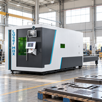 Machine de découpe laser de tôle de précision CNC de haute qualité 3000W 6000W 12Kw entièrement fermée avec prise en charge du format graphique AI