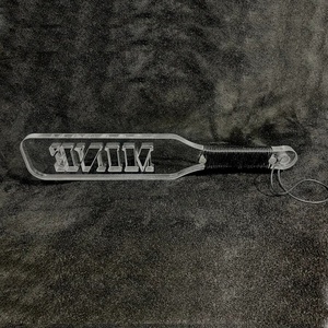 Paddle per Spanking in Acrilico Trasparente Personalizzato con Taglio Inverso, Qualsiasi Parola, Frusta per Schiavi, Giocattolo Sessuale, Restrizione <span class=keywords><strong>BDSM</strong></span> - Product Image 4