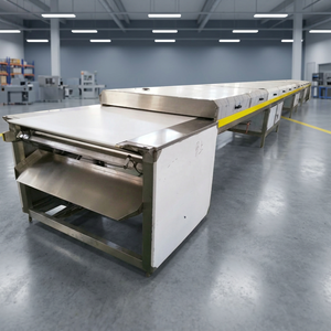 Machine à fabriquer du chocolat, tunnel de refroidissement en acier inoxydable, équipement de boulangerie haute productivité, couleur blanche, alimentation par prise murale - Product Image 4