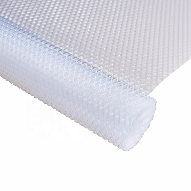 Non Adhesive Eco Friendly Reusable Washable Waterproof Kitchen Mat Drawer Liner Custom Anti Slip EVA Shelf Liner