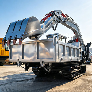 Système de montage populaire pour dumper chenillé, pompe hydraulique 5 tonnes, excavatrice montée sur camion, pour l'industrie des machines - Product Image 5