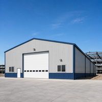 Almacén de Estructura de Acero, Centro de Logística de Transporte de Mercancías, Edificio de Almacenamiento con Estructura de Acero Resistente