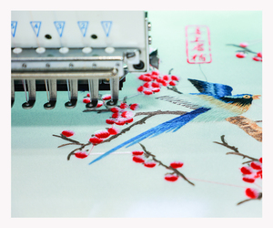 Machine à broder industrielle informatisée HeFeng 6 têtes personnalisable - Product Image 2