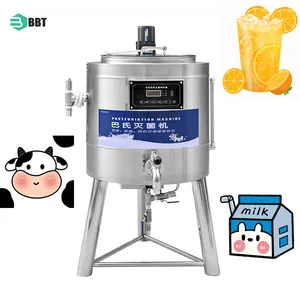 Pasteurisation professionnelle de petit bain d'eau de lot de réservoir de pasteurisateur de lait de 50 L de Machine à lait