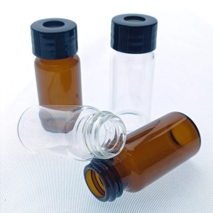 2-3mlクリア/ブラウンサンプルボトルラボバイアルマイクロサンプルガラスバイアル - Product Image 3
