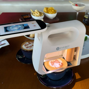 EVERBOT New Food <b>Printer</b> Edible Ink Label Printing Machine <b>WIFI</b> Control Digital Display Single Color Portable Coffee Art <b>Printer</b> - Product Image 2