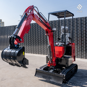Miniexcavadora <span class=keywords><strong>de</strong></span> 1 tonelada con giro sin cola, sin puntos ciegos y rendimiento estable en sitios <span class=keywords><strong>de</strong></span> trabajo estrechos - Product Image 1