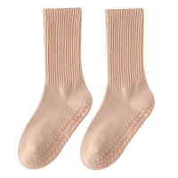 Chaussettes de sport de compression personnalisées de marque ODM pour hommes, chaussettes antidérapantes pour femmes, yoga, pilates, antidérapantes, OEM