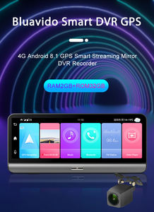 Navegador GPS DVR para coche con doble lente, Android, 4G, 8 pulgadas, ADAS, <span class=keywords><strong>Full</strong></span> HD, 1080P, cámara de salpicadero, grabador de vídeo automático - Product Image 3