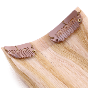 Extensions de cheveux russes lisses Yaki à ondulations souples, 100% vierges européennes brutes, invisibles, sans couture, à clipser, double épaisseur, qualité supérieure - Product Image 4