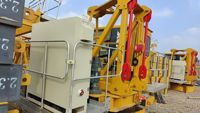 Grue à tour sans cabine 6015-8 d'occasion, hauteur de travail autonome 40m, charge maximale 8 tonnes, flèche 60m
