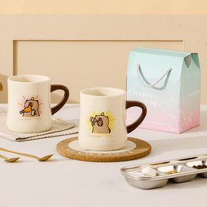Kapibara <b>Ceramic</b> Mug Cartoon Design With Handle Perfect For Gift - Product Image 2