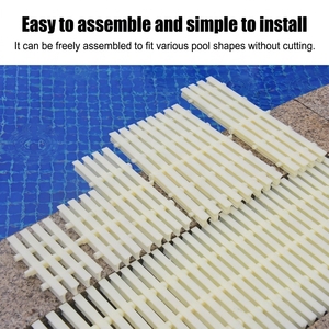 Grilles de drainage de <span class=keywords><strong>piscine</strong></span> portables, écologiques et légères, grilles d'overflow pour <span class=keywords><strong>piscine</strong></span>, grille en <span class=keywords><strong>plastique</strong></span> antidérapante - Product Image 4