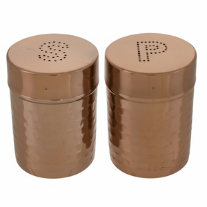 Coctelera de sal y pimienta hecha con acabado de cobre, tarro de especias, herramientas de especias de hierbas de alta venta, condimento, especias, sal, azúcar, coctelera - Product Image 1