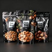 Sachet personnalisé refermable pour biscuits, avec fermeture éclair, anti-odeur, pour emballage de snacks
