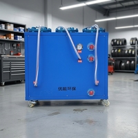 Machine de Purification Industrielle Portable Centrifuge pour le Recyclage d'Huile Moteur Noire Usagée avec Filtration Efficace d'Huile Végétale Comestible
