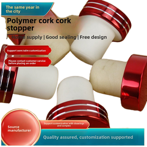 <span class=keywords><strong>Bouchon</strong></span> de vin rouge coloré en forme de T avec emballage de vin en polymère écologique et capuchon en métal en aluminium pour <span class=keywords><strong>bouchon</strong></span> de liège d'exportation <span class=keywords><strong>Amazon</strong></span> - Product Image 2