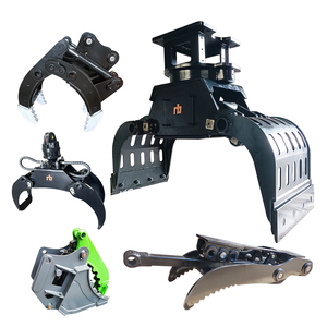 Mini thủy lực máy xúc xoay log vật lộn đá phân loại lấy xô - Product Image 1