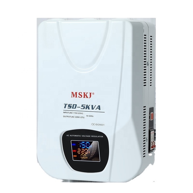 TSD 10kVA High Efficiency Static Voltage Stabilizer Single Phase 220V AC for Industrial SVC and TND Use