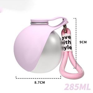 Botella de Agua Portátil Plegable de Acero Inoxidable para Mascotas, para Paseos al Aire Libre - Product Image 4